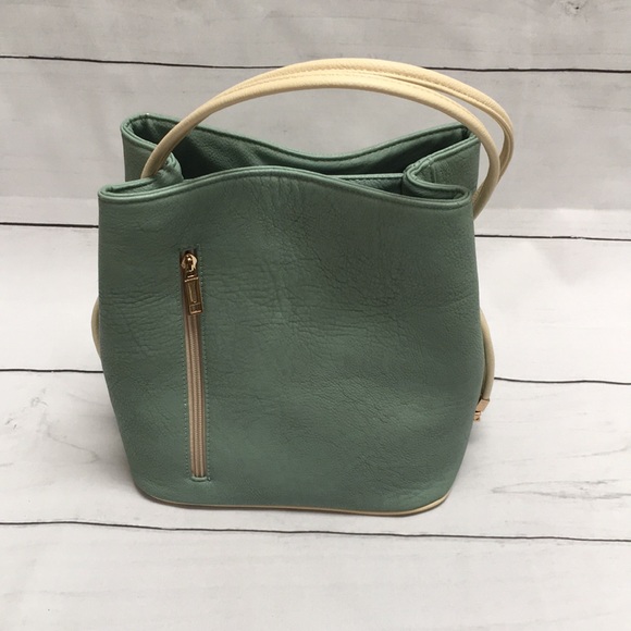 Light Blue Samoe Style Handbag - Picture 2 of 6